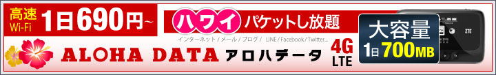 高速Wi-Fiデータ通信 ALOHA DATA/アロハデータ