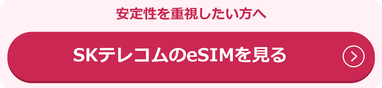 安定性を重視したい方へ:SKテレコムのeSIMを見る